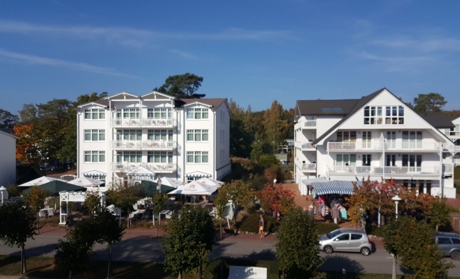 Außenansicht Villen im Ostseebad Baabe auf Rügen