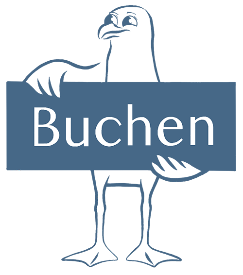 Buchen Button Möwe